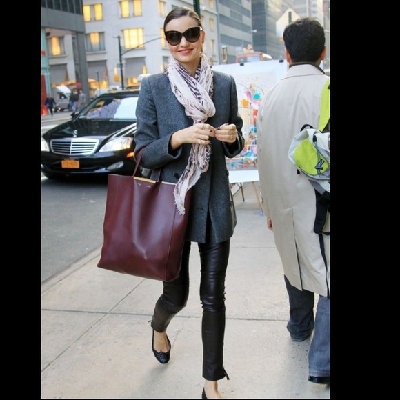 Celine lambskin vertical cabas tote bag white/sun - Picture 12 of 16